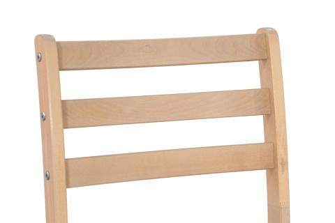 Стул с сиденьем массив выбеленная береза