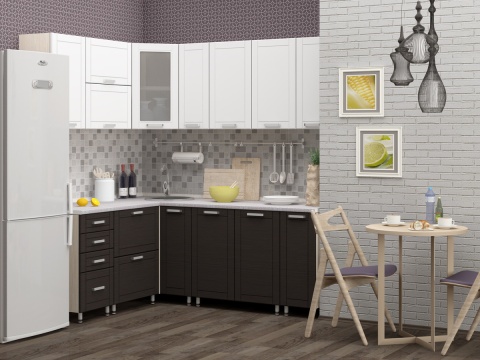 Кухонный Гарнитур Лофт 1600*2000 мм/Разные Цвета
