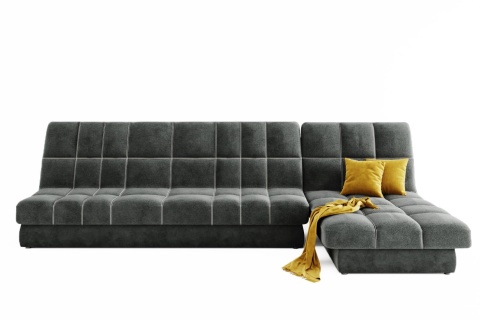 Диван Угловой Ханна с Оттоманкой и Ножками-Кубышками (Ш-2900 х В-940 х Г-1500 мм)