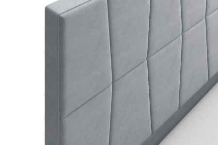 Кровать Пассаж серая